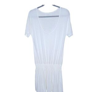 Athleta Lightweight Banded Drop Waist Cover Up Size Medium